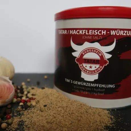 Rindertatar mit hauseigener Würzung